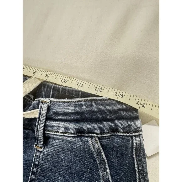 Judy Blue Jogger Womens 5/27 Blue High Rise Pull On Drawstring Stretch Denim - Picture 5 of 15